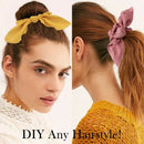6 Pack Hair Elastics Scrunchies Chiffon Hair Scrunchies Hair Bow Chiffon Po