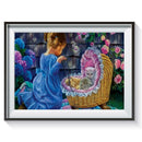 5D DIY Full Drill Diamond Painting Girl Embroidery Mosaic Craft Kits Decor