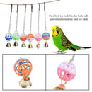 1x Rings Bells Parrot Bells Ringing Bird Toys Parrot Pet Supply Perches Sta G2E8