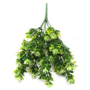 1 Bunch 7 Heads Lifelike Artificial Plant Flower Green Grass Garden Home De