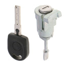 Car Left Door Lock Cylinder Barrel Key for VW Volkswagen Skoda Octavia 07-12