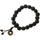 Wooden Buddhist bracelet beaded wrist sandalwood