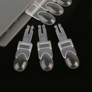 Home DIY Portable Polish 24 Nail Art Design Tips Practice Display Removable Rack