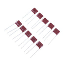 10Pcs Cbb 104J 630V 100Nf 0.1Uf P10Mm Metallized Film Capacitor AU ME