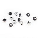 100pcs 3mm Scrapbook Eyelet Random Mixed Color Metal eyelets For DIY clothes lj