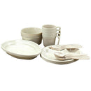 Outdoor Picnic Barbecue Portable Plastic Tableware Set Bowl Dish Cup Set Co