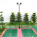 2X(10Pcs 2Led Street Lamp 1:100 Ho Scale Street Light Scenery Mini Lamppost