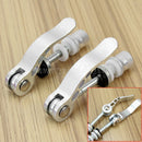2 Pcs Bicycle Quick Release Wheel Hub Skewer Bike Front & Rear Skewer Bolt Lever