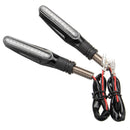 2 Flowing Water Light Universal Motorcycle Motorbike LED Turn Signal Indica