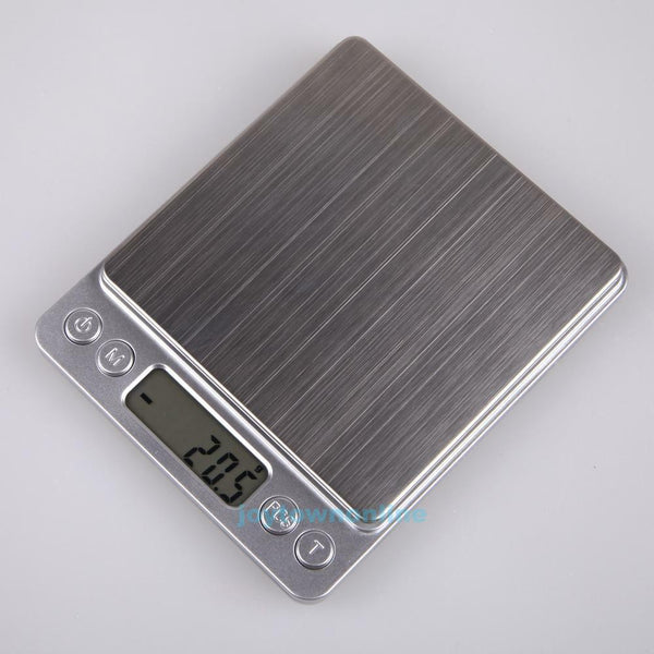 0.1g-2000g Precision Portable Mini Pocket LCD Digital Jewelry Weighing Scale