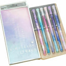 Night Starry Sky Print Speed Dry Set Gel Pen Cute Student Stationery Writing Pen