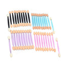 10 Pcs Double End Sponge Eye Shadow Brush Applicators Disposable Makeup TooFG~