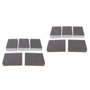 10 Pcs Abrasive Wet Dry Sanding Foam Sponge Block Pad for Plastic Metal Wood