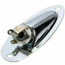 3 Colors Guitar Parts Boat Output Jack Plate & Socket For Electric Guitar G P3I9