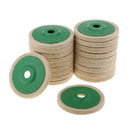 20 Pieces 4inch Wool Polishing Wheel Buffing Wheel Grinder Felt Polishing Discs