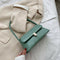 Alligator Pattern Women Handbags Leather Retro Shoulder Totes Bag (Green)