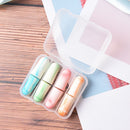 4Pairs/Box Health Soft Foam Ear Plugs Travel Sleep Noise Prevention Earplugs LJ