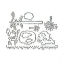 Carbon Steel Metal Cutting Dies for DIY Scrapbooking Card Embossing Stencil