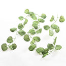 Artificial Plastic Begonia Leaf Garland Plants Vine Foliage Flower Home Decor li