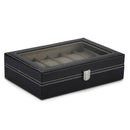 12 Grid Watch Display Case Wrist Watch Storage Box Jewelry Storage Organize