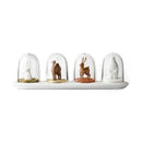4pcs Kitchen Supplies Four animal Spice Jar Creative Animals Seasoning Bott