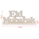 1PC EID Wooden Pendant EID MUBARAK Decor Pendants Ramadan Decor Islam DecorB Bj