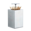 Stainless Steel Toothpick Holder Portable Toothpick Can Container for Travel