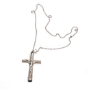 Jesus Cross Drum Key Wrench Key Chain Necklace Crucifix Accessories Screw Tool
