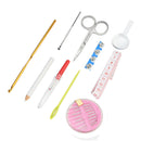 58 Pack Home Travel Necessary Sewing Kit Cross-Stitch Needlebox Tool Box Bag