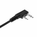 2 Pin PTT Handheld Mic Speaker Microphone For Baofeng Kenwood TYT Radio Device