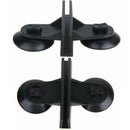 10pcs Black Plastic Divider Sheet Holder Suction Cup for Aquarium Fish Tank .
