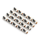 20Pcs 6mm High Side Knob 6 Pin 2 Position DPDT Slide Switch 0.5A 50VAC SK22H03ME