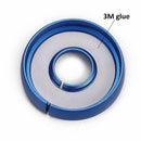 Key Ring Trim Cover Night Light Switch Car Ignition Blue Decoration