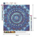 5D DIY Full Drill Diamond Painting Cross Stitch Embroidery Kit (Mandala10)