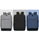 Anti Theft Backpack Women Men Laptop Backpack 15.6 Inch USB Charger Male No