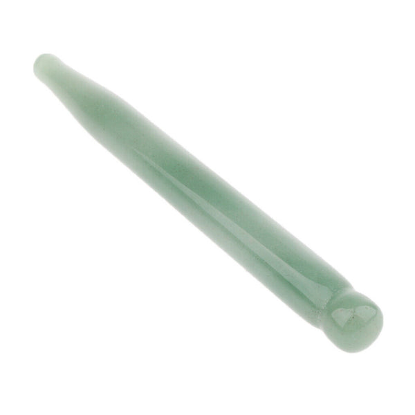 Natural Jade Stone Guasha Acupuncture Points Massage Sticks For Spa Massage
