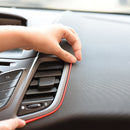 5M Car Decor Thread Indoor Auto Interior Accessories Red Clipping Threadã€NewOZ