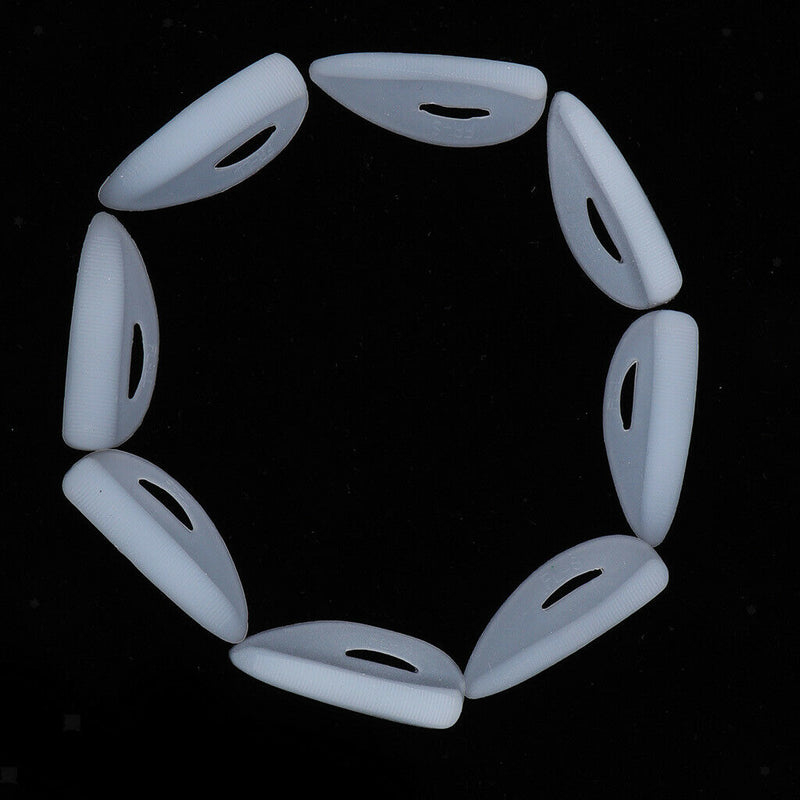 8Pcs False Eyelash Permanent Makeup Patches With Holes Perming Shields Pads