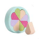 8pcs/set Non-latex Cosmetic Puff Reusable Dry-wet Dual-use Powder Puff A