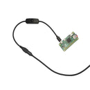 27CM 5V 2.5A Micro USB Cable Female to Male for Raspberry Pi Power Switch Cord