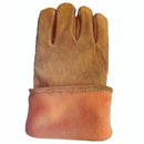 1 pair Leather Welding Glove Long Thick Heavy Heat Resistant Gloves For Gr SIU