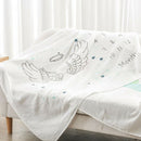 Baby Monthly Milestone Blanket Cotton Baby Milestone Blanket Shower Gifts f