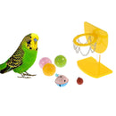 Mini Pet Birds Parrot Training Basketball Stand Intelligence Toys