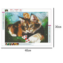 5D DIY Full Drill Diamond Painting Mouse Cat Cross Stitch Embroidery Craft