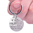 Graduation Keychain Take Pride in Keyring Stainless Steel  Graduates Gifts 2 3C