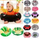 Sofa Support Seat Cover Baby Plush Chair Learning To Sit w/o Filler (4) A
