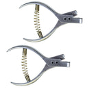 2pcs Garment Pattern Notcher Designer Tailors Sewing Pliers Punch Marker