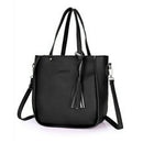 3 Pieces Four Set PU Leather Handbag Cross Body Shoulder Tote Bag for Ladies