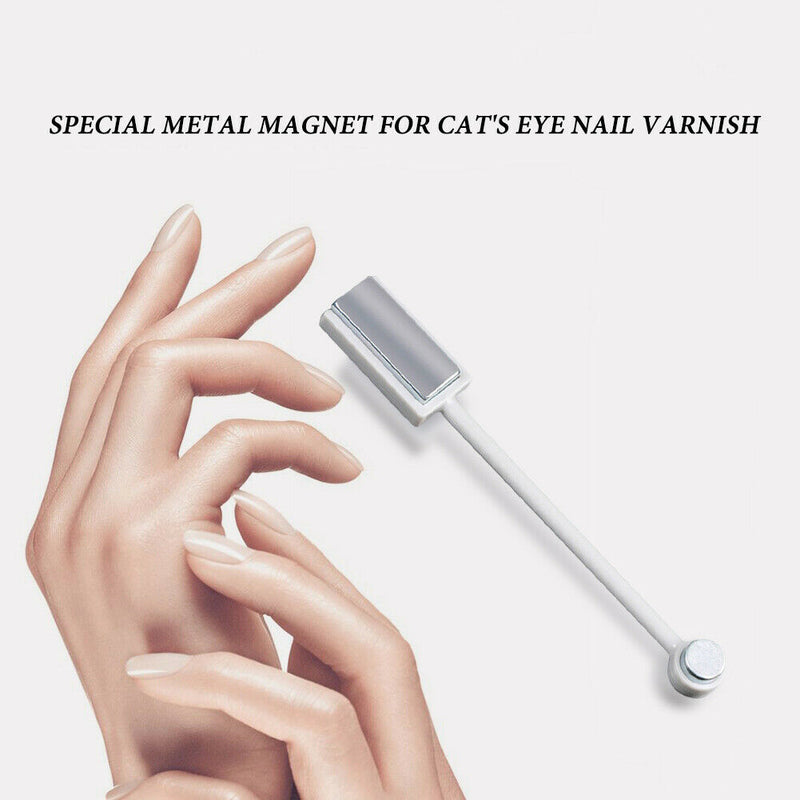 Double Headed Nail Art Magnet Stick Nail Gel Polish Cat Eyes Manicure Pen