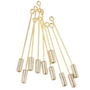 20pcs Collar Lapel Stick Brooch Pin Needle Suit Hat Scarf DIY Crafts Jewellery